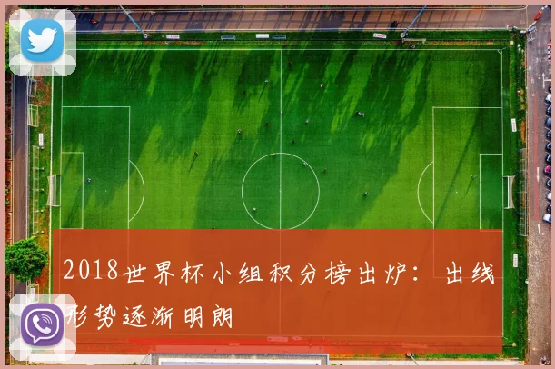 2018世界杯小组积分榜出炉：出线形势逐渐明朗